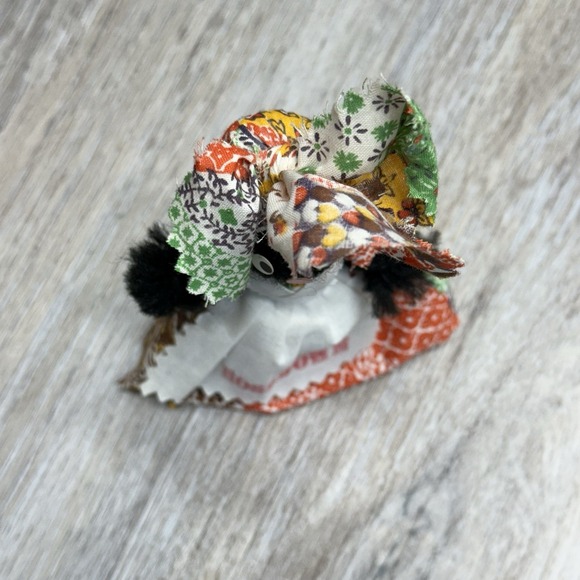 Vintage Black Southern Plantation Bell Doll 1960s-1970s Rosedown Louisiana 7" - Picture 9 of 11